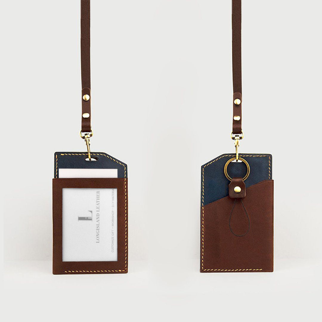 OLD FASHION ID Name Badge Cardholder
